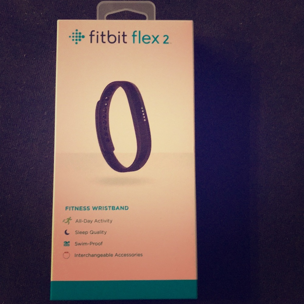 Fitbit flex 2 brand new in box black